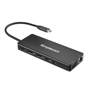 Simplecom CHN613 USB-C 13-in-1 Multiport Docking Station Dual HDMI + VGA Triple Display USB 3.2 Gen 2 10Gbps V28-CHN613