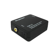 Simplecom CM121 Digital Optical Toslink and Coaxial to Analog RCA Audio Converter V28-CM121