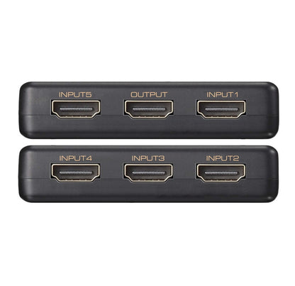 Simplecom CM305 Ultra HD 5 Way HDMI Switch 5 IN 1 OUT Splitter 4K@60Hz V28-CM305