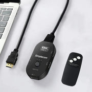 Simplecom CM353 3-Port HDMI 2.1 Switch 3 IN 1 OUT Splitter HDCP 2.3 8K@60Hz V28-CM353