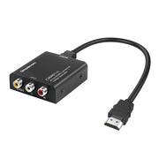 Simplecom CM401v2 Composite AV CVBS to HDMI Video Converter 1080p Upscaler Alloy Case V28-CM401V2