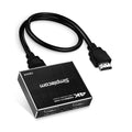 Simplecom CM412 HDMI 2.0 1x2 Splitter 1 IN 2 Out 4K@60Hz HDR10 2 Port HDMI Duplicator V28-CM412