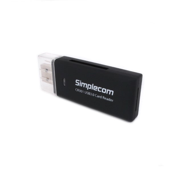 Simplecom CR301 SuperSpeed USB 3.0 Card Reader 2 Slot V28-CR301