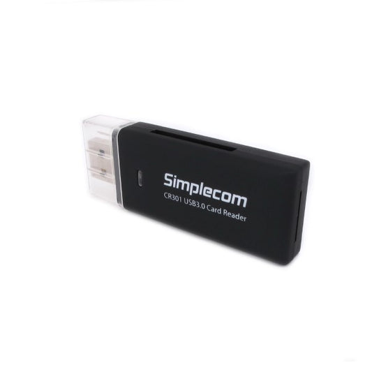 Simplecom CR301 SuperSpeed USB 3.0 Card Reader 2 Slot V28-CR301