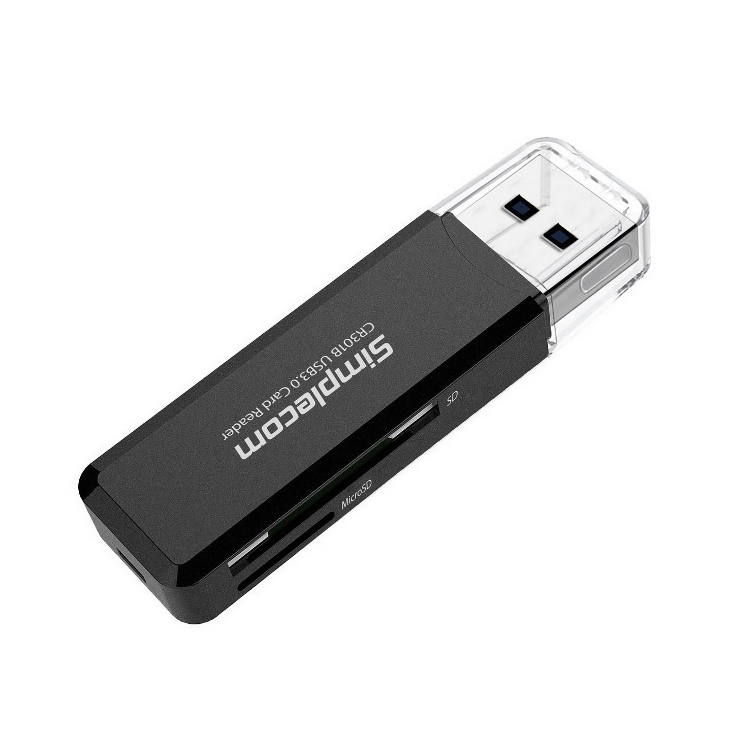 Simplecom CR301B 2 Slot SuperSpeed USB 3.0 Card Reader V28-CR301B