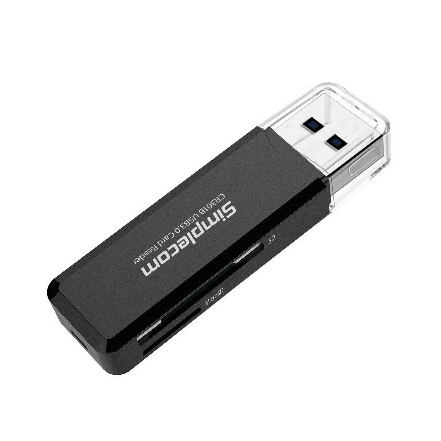 Simplecom CR301B 2 Slot SuperSpeed USB 3.0 Card Reader V28-CR301B