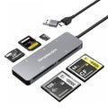 Simplecom CR407 5-Slot SuperSpeed USB 3.0 and USB-C to CFast/CF/XD/SD/MicroSD Card Reader V28-CR407