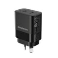 Simplecom CU221 Dual USB-C Fast Wall Charger PD 20W for Phone Tablet V28-CU221