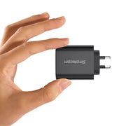 Simplecom CU265 Dual Port PD 65W GaN Fast Wall Charger USB-C + USB-A for Phone Laptop V28-CU265