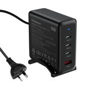 Simplecom CU400 4-Port PD 100W GaN Fast Charger 3xUSB-C + USB-A for Phone Tablet Laptop V28-CU400