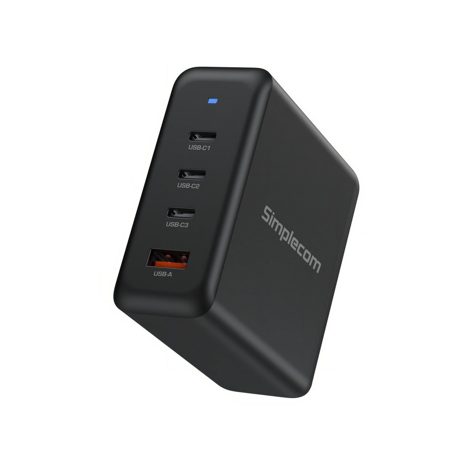 Simplecom CU400 4-Port PD 100W GaN Fast Charger 3xUSB-C + USB-A for Phone Tablet Laptop V28-CU400