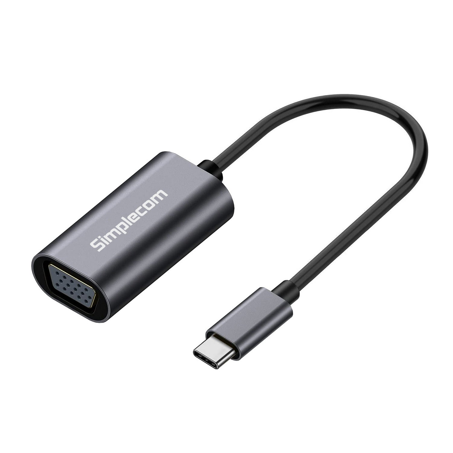 Simplecom DA104 USB-C to VGA Adapter Full HD 1080p V28-DA104