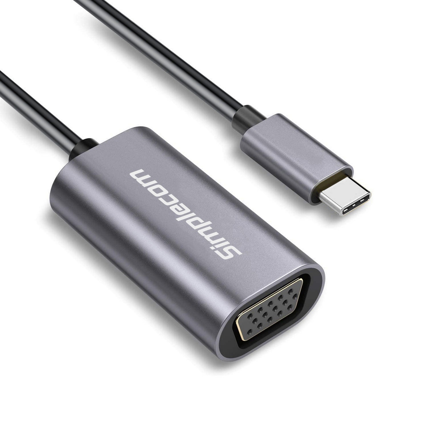 Simplecom DA104 USB-C to VGA Adapter Full HD 1080p V28-DA104