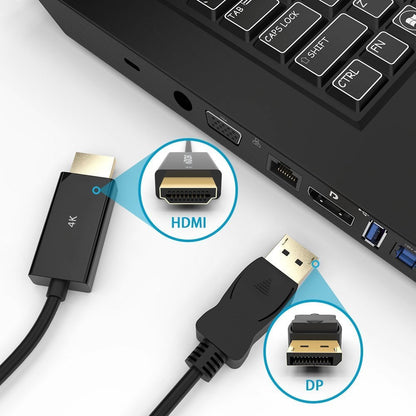 Simplecom DA201 4K DisplayPort to HDMI Cable 2160P Ultra HD 1.8M V28-DA201