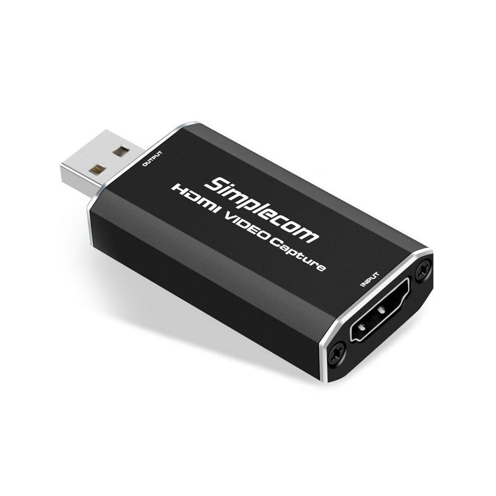 Simplecom DA315 HDMI to USB 2.0 Video Capture Card Full HD 1080p for Live Streaming Recording V28-DA315