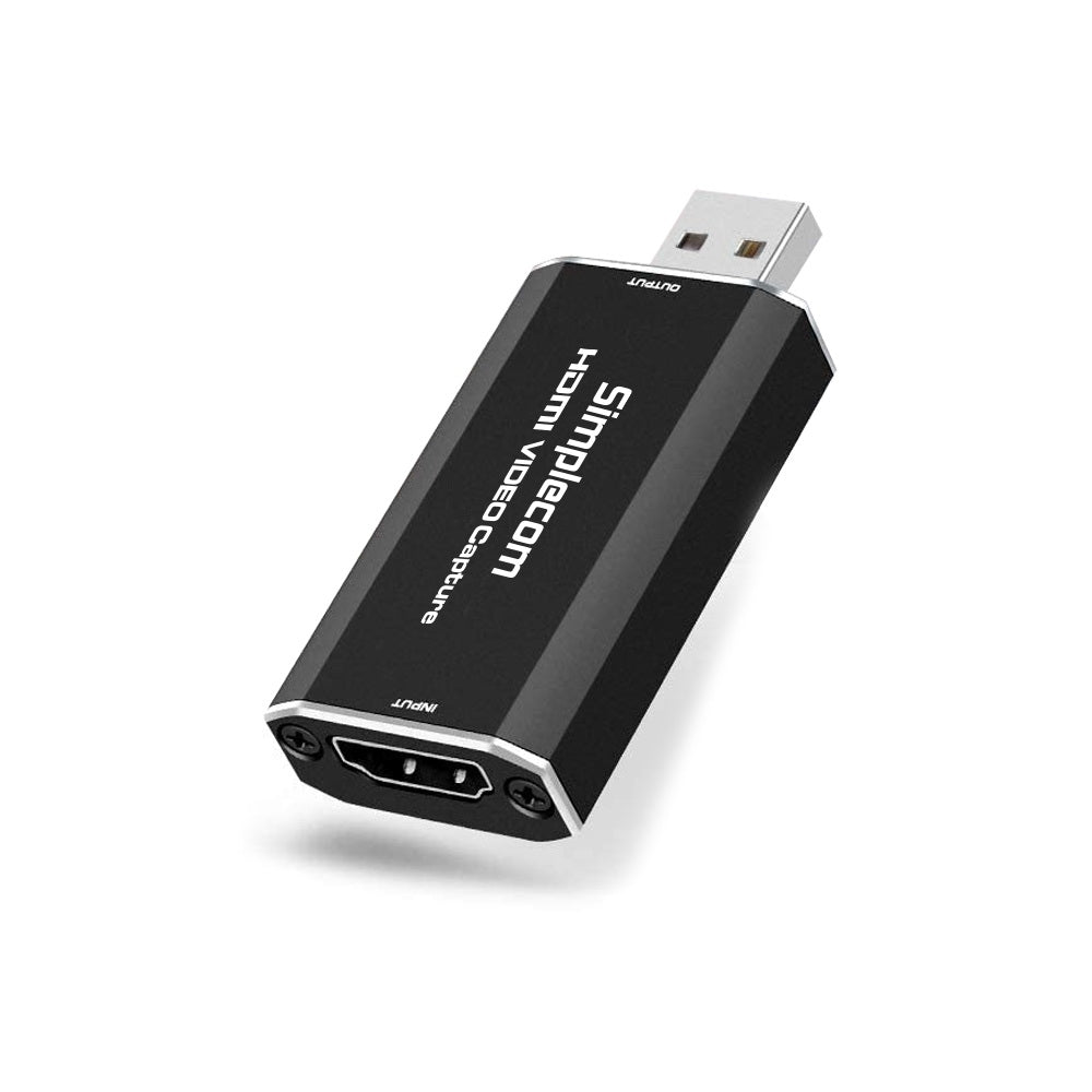 Simplecom DA315 HDMI to USB 2.0 Video Capture Card Full HD 1080p for Live Streaming Recording V28-DA315