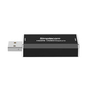 Simplecom DA315 HDMI to USB 2.0 Video Capture Card Full HD 1080p for Live Streaming Recording V28-DA315