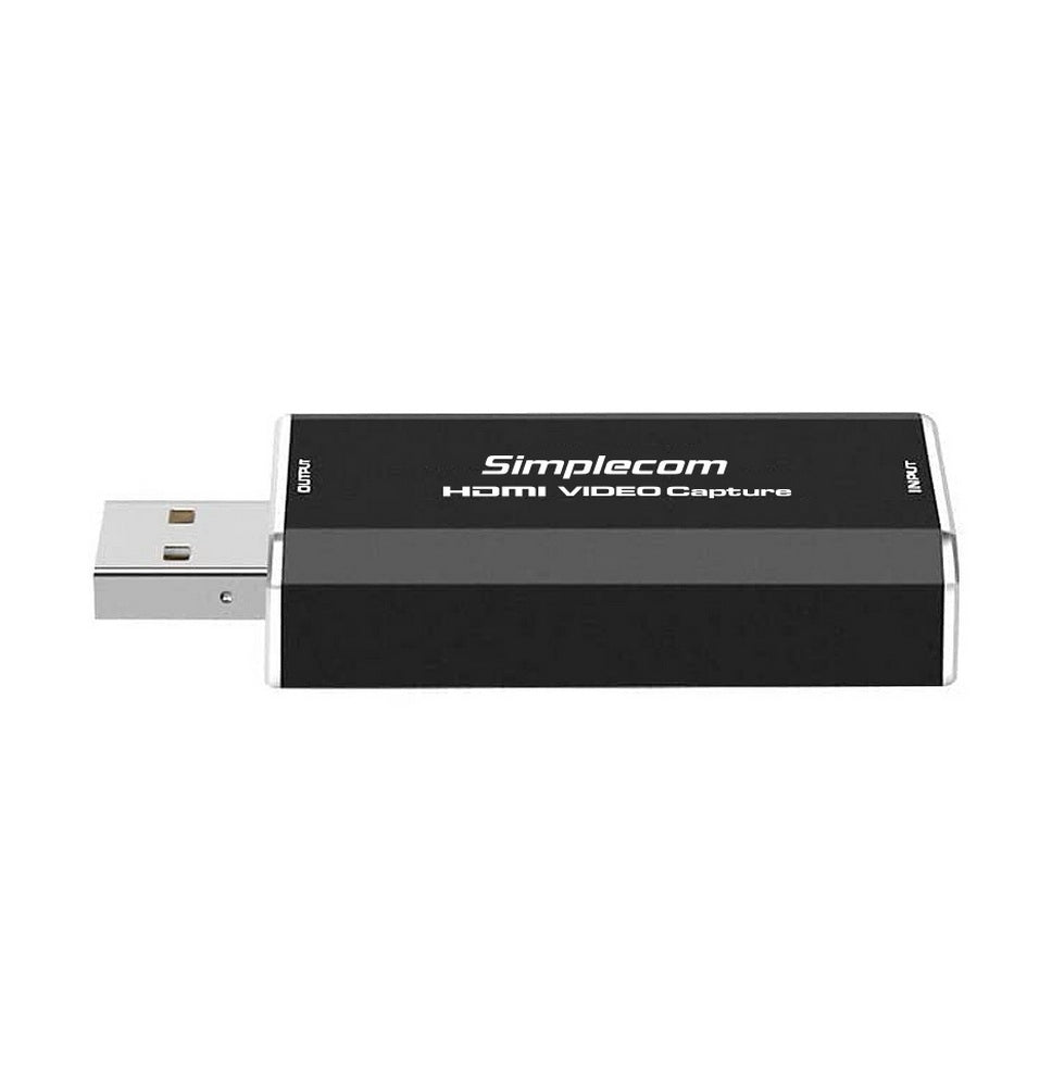 Simplecom DA315 HDMI to USB 2.0 Video Capture Card Full HD 1080p for Live Streaming Recording V28-DA315