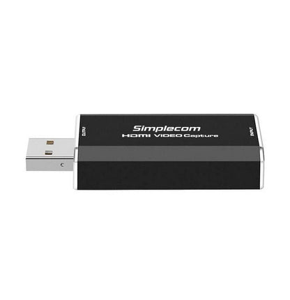 Simplecom DA315 HDMI to USB 2.0 Video Capture Card Full HD 1080p for Live Streaming Recording V28-DA315