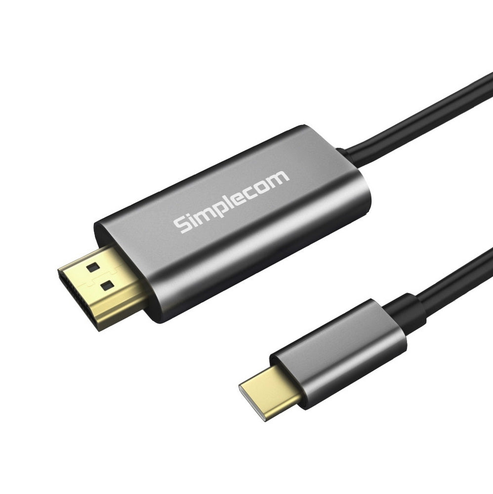 Simplecom DA321 USB-C Type C to HDMI Cable 1.8M (6ft) 4K@30Hz V28-DA321