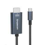 Simplecom DA322 USB-C Type-C to HDMI 2.0 Cable 2M HDCP 4K@60Hz V28-DA322