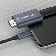 Simplecom DA322 USB-C Type-C to HDMI 2.0 Cable 2M HDCP 4K@60Hz V28-DA322