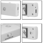 EL608 Rechargeable Infrared Motion Sensor Wall LED Night Light Torch (Warm White) V28-EL608-3K