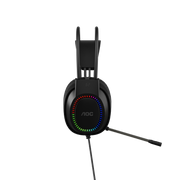 AOC ACG2500BK Wired RGB USB Gaming Stereo Headset 2M Cable Black V28-ELEAOCACG2500BK