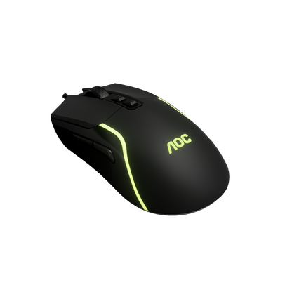 AOC GM170 Wired RGB Gaming Mouse 7-Key V28-ELEAOCGM170