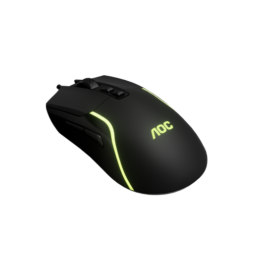 AOC GM170 Wired RGB Gaming Mouse 7-Key V28-ELEAOCGM170