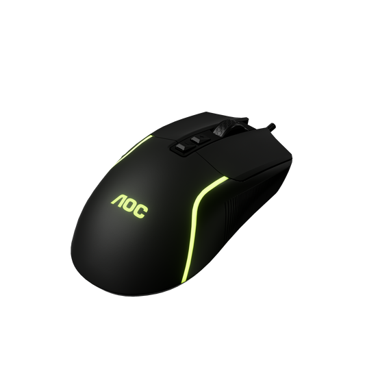 AOC GM170 Wired RGB Gaming Mouse 7-Key V28-ELEAOCGM170