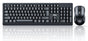 AOC KM210B/97 Home & Office Wireless Keyboard & Mouse Combo 2.4G USB Black V28-ELEAOCKM210B97