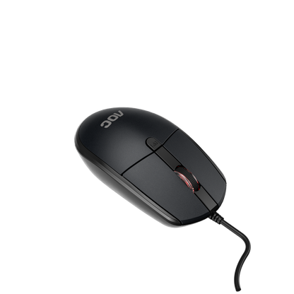 AOC MS130B/LA Wired Office Mouse USB Optical 3-Button Black V28-ELEAOCMS130BLA