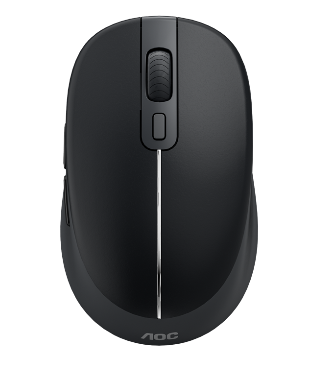 AOC MS360B/LA Wireless Mouse 2.4G + Bluetooth Dual Mode 6-Key DPI1600 Black V28-ELEAOCMS360BLA