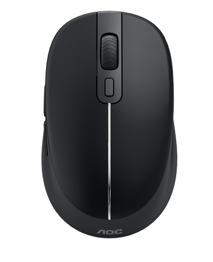 AOC MS360B/LA Wireless Mouse 2.4G + Bluetooth Dual Mode 6-Key DPI1600 Black V28-ELEAOCMS360BLA