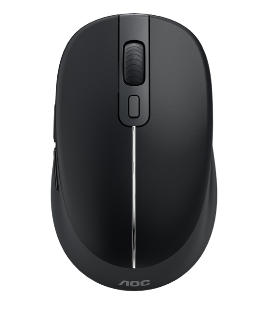 AOC MS360B/LA Wireless Mouse 2.4G + Bluetooth Dual Mode 6-Key DPI1600 Black V28-ELEAOCMS360BLA
