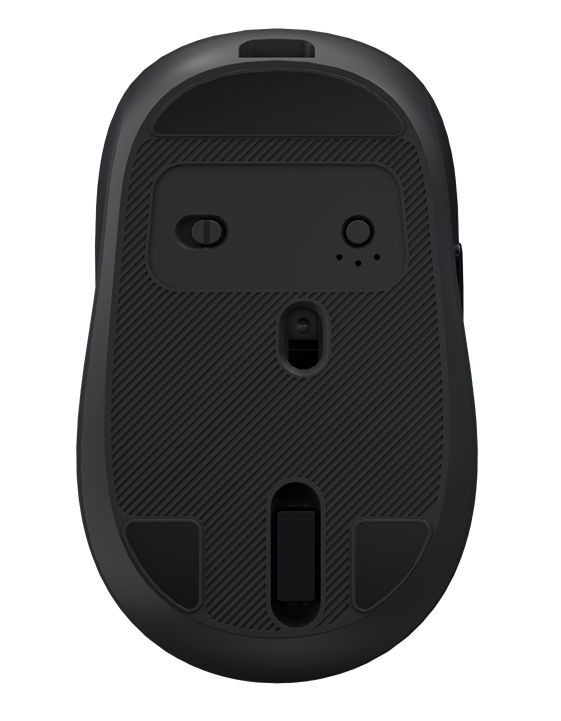 AOC MS360B/LA Wireless Mouse 2.4G + Bluetooth Dual Mode 6-Key DPI1600 Black V28-ELEAOCMS360BLA