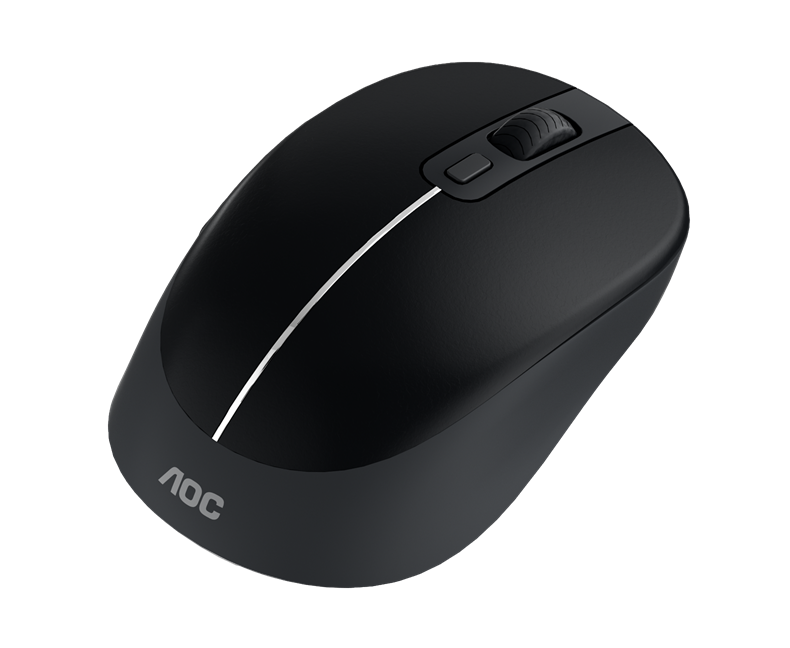 AOC MS360B/LA Wireless Mouse 2.4G + Bluetooth Dual Mode 6-Key DPI1600 Black V28-ELEAOCMS360BLA