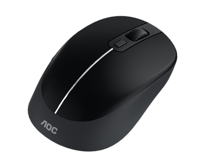 AOC MS360B/LA Wireless Mouse 2.4G + Bluetooth Dual Mode 6-Key DPI1600 Black V28-ELEAOCMS360BLA