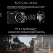 Anytek A78 Car Dash Cam Full HD 1080P Car DVR 170 Degree Wide Angle (24 Hours Parking Monitoring) V28-ELEATKA78