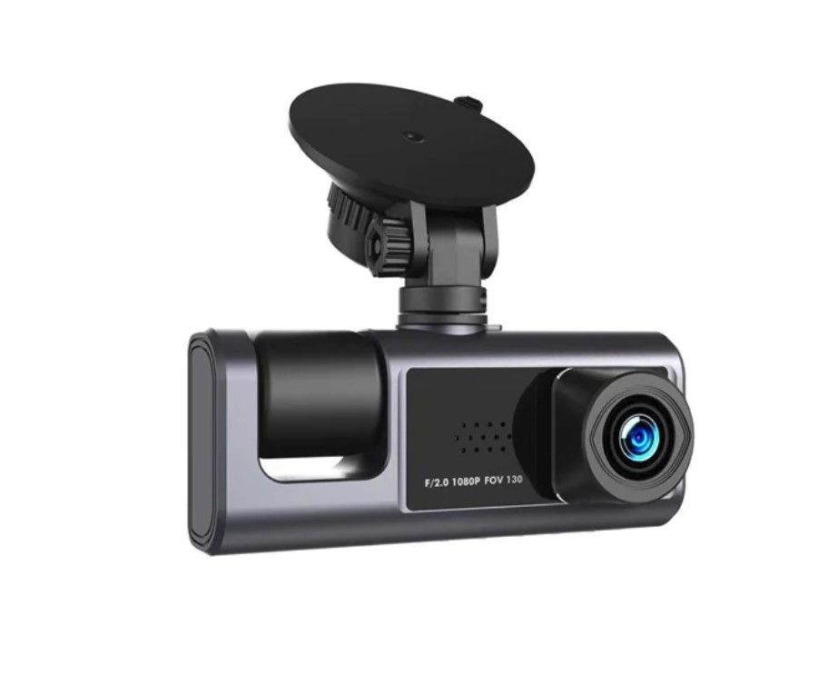 BDI C309 3-Camera 1080P Front & 720P Inside 2 Inch Screen + 480P Back Dash Cam V28-ELEBDIC309
