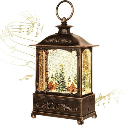 BDI Lamp-LW003-Snowman Music Lantern Sculpture Christmas V28-ELEBDILW003