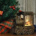 BDI Lamp-SDD08-Train Large Christmas Music Snow Globe Lantern Train LED Lights V28-ELEBDISDD08