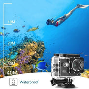 BDI New Action Camera 4K wifi sports DV Cam Blue V28-ELEBDISJ9000V2BU