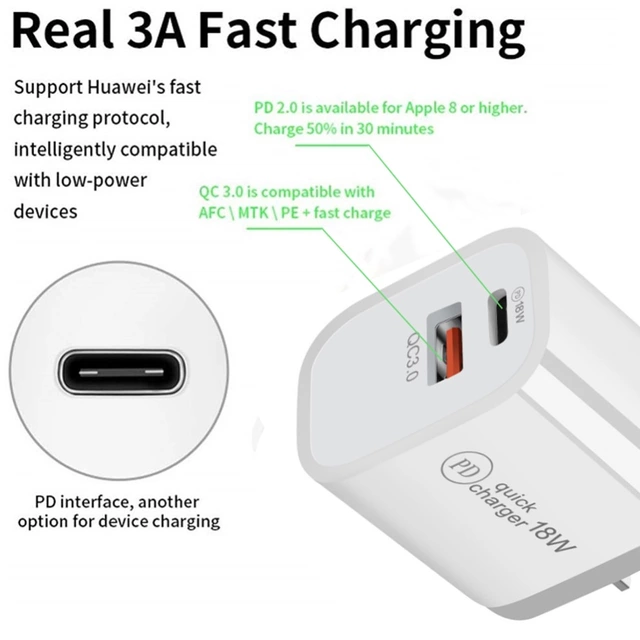 BDI 25W PD Quick Charger AU plug with USB-A and Type-C Ports V28-ELEBDITSC25WACA