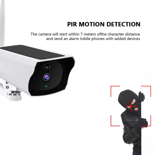 BDI Y4P Security WiFi Camera with Solar & Battery V28-ELEBDIY4P