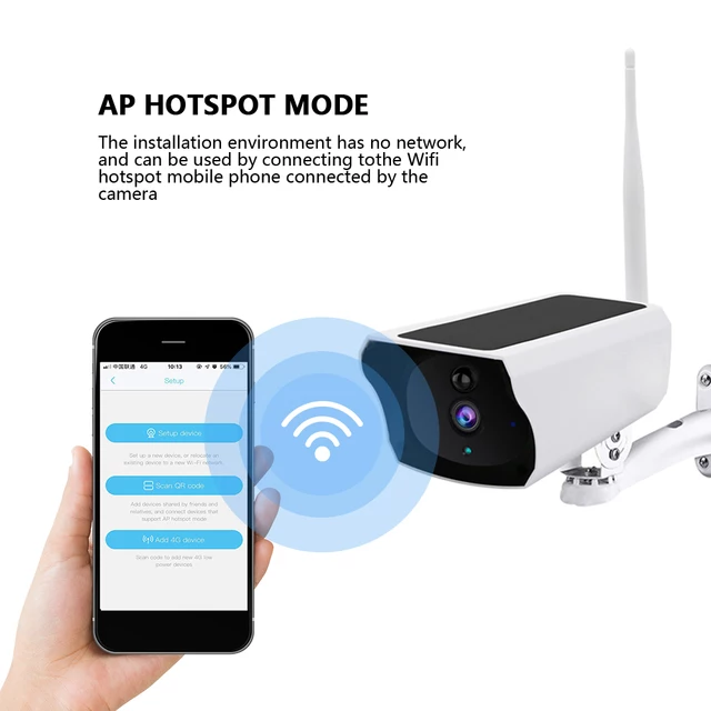 BDI Y4P Security WiFi Camera with Solar & Battery V28-ELEBDIY4P