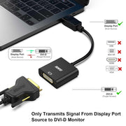 BENFEI DisplayPort to DVI DVI-D Single Link Adapter V28-ELEBEN115BK