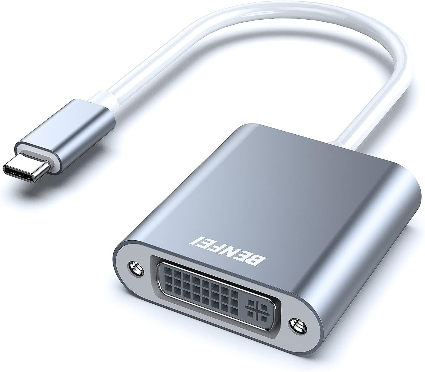 BENFEI 000164GY USB C to DVI Adapter [Thunderbolt 3/4 Compatible] V28-ELEBEN164GY