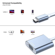 BENFEI USB C to VGA Adapter (Thunderbolt 3) V28-ELEBEN165GY